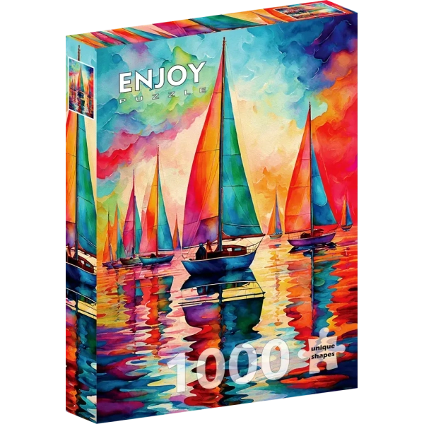 Colorful Sailboats