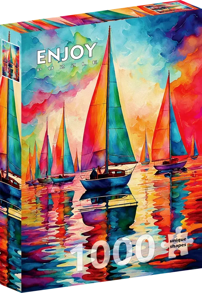 Colorful Sailboats