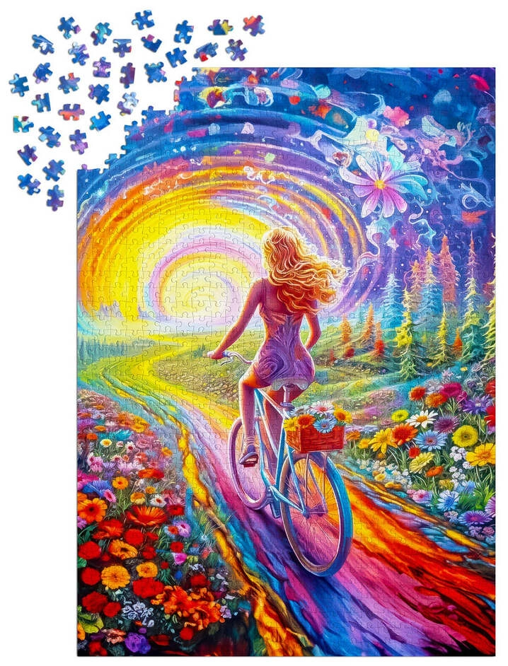 Mit dem Fahrrad in die Freiheit