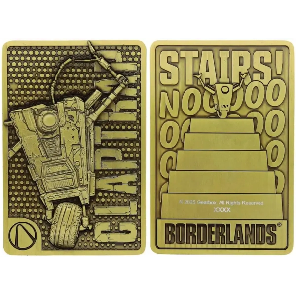 Borderlands Metallbarren Claptrap Limited Edition