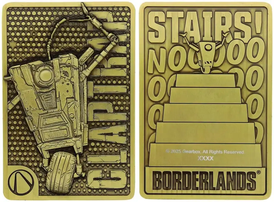 Borderlands Metallbarren Claptrap Limited Edition