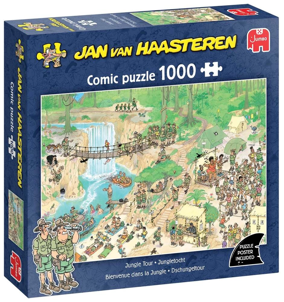 Die Dschungeltour - Jan van Haasteren
