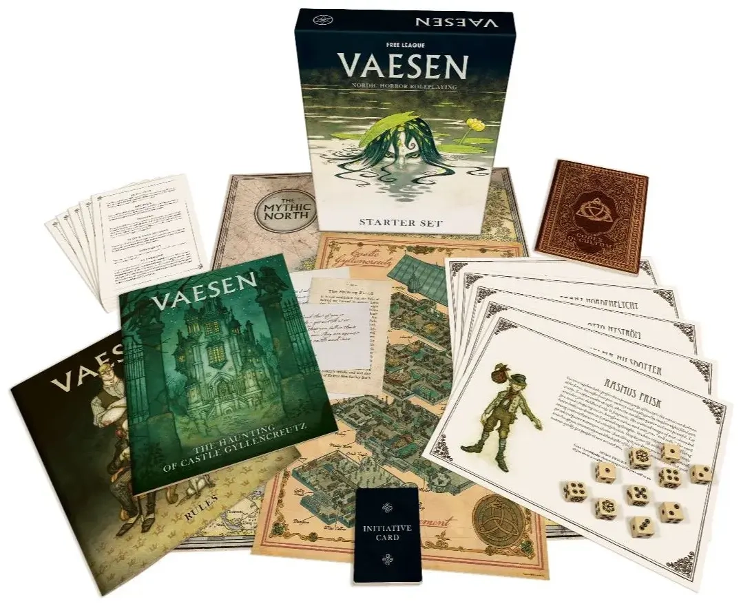Vaesen Nordic Horror RPG Starter Set - EN