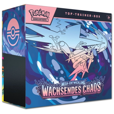 Pokémon Mega-Entwicklung: Wachsendes Chaos Top-Trainer-Box - DE