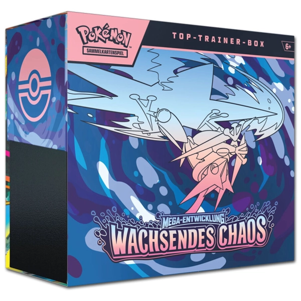 Pokémon Mega-Entwicklung: Wachsendes Chaos Top-Trainer-Box - DE