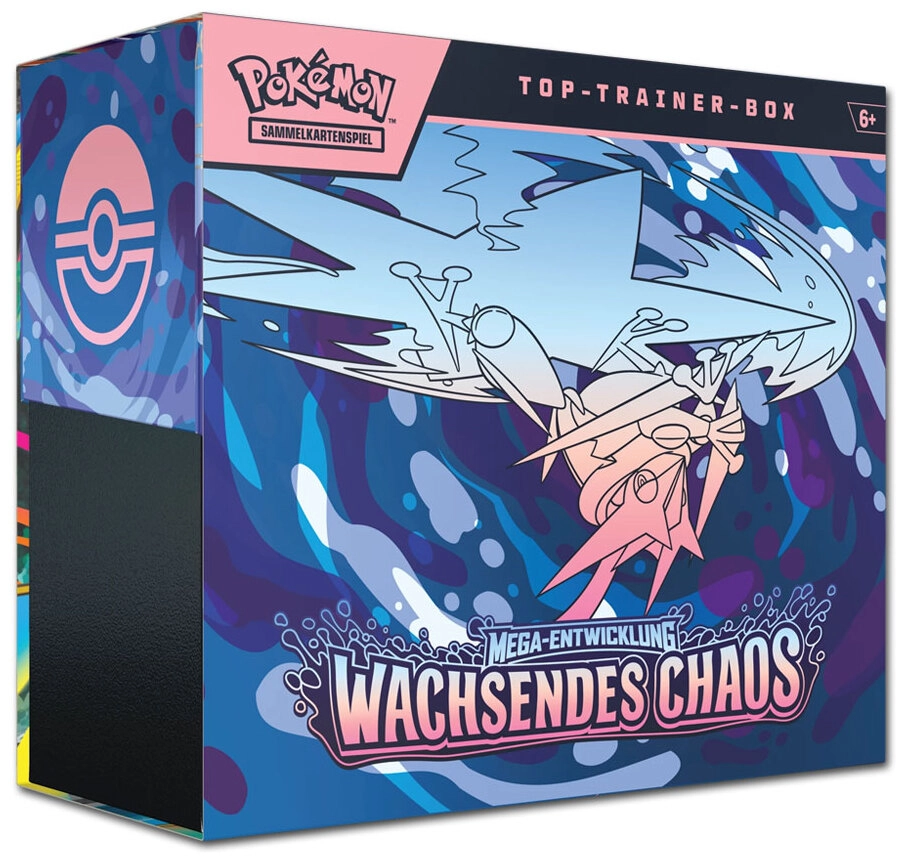 Pokémon Mega-Entwicklung: Wachsendes Chaos Top-Trainer-Box - DE