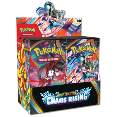 Pokémon Mega Evolution: Chaos Rising Booster Display - EN