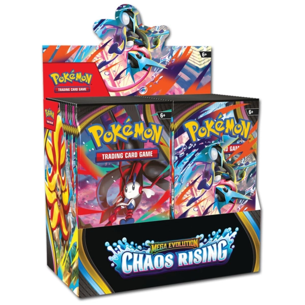 Pokémon Mega Evolution: Chaos Rising Booster Display - EN