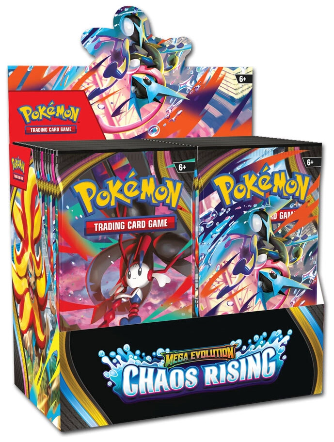 Pokémon Mega Evolution: Chaos Rising Booster Display - EN