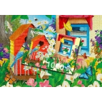 Birdhouse Garden