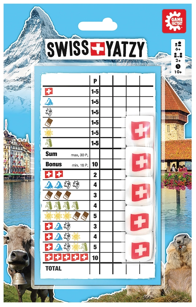 Swiss Yatzy Blister (mult)
