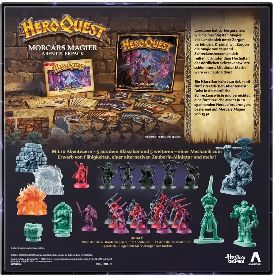 HeroQuest - Morcars Magier Abenteuerpack-Erweiterung - DE