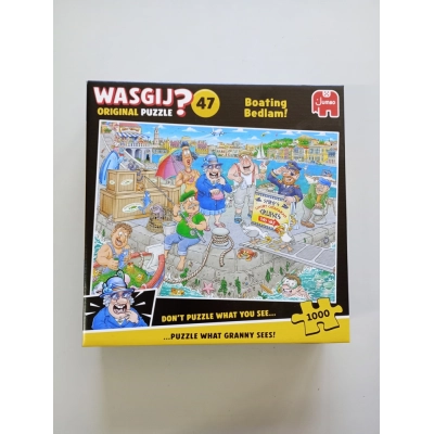 Bootschaos - Wasgij Original 47 - 1000 Teile Puzzle (eingedrückte Schachtel)