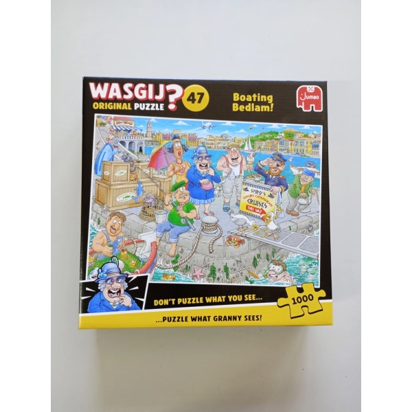 Bootschaos - Wasgij Original 47 - 1000 Teile Puzzle (eingedrückte Schachtel)