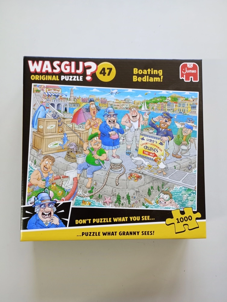 Bootschaos - Wasgij Original 47 - 1000 Teile Puzzle (eingedrückte Schachtel)