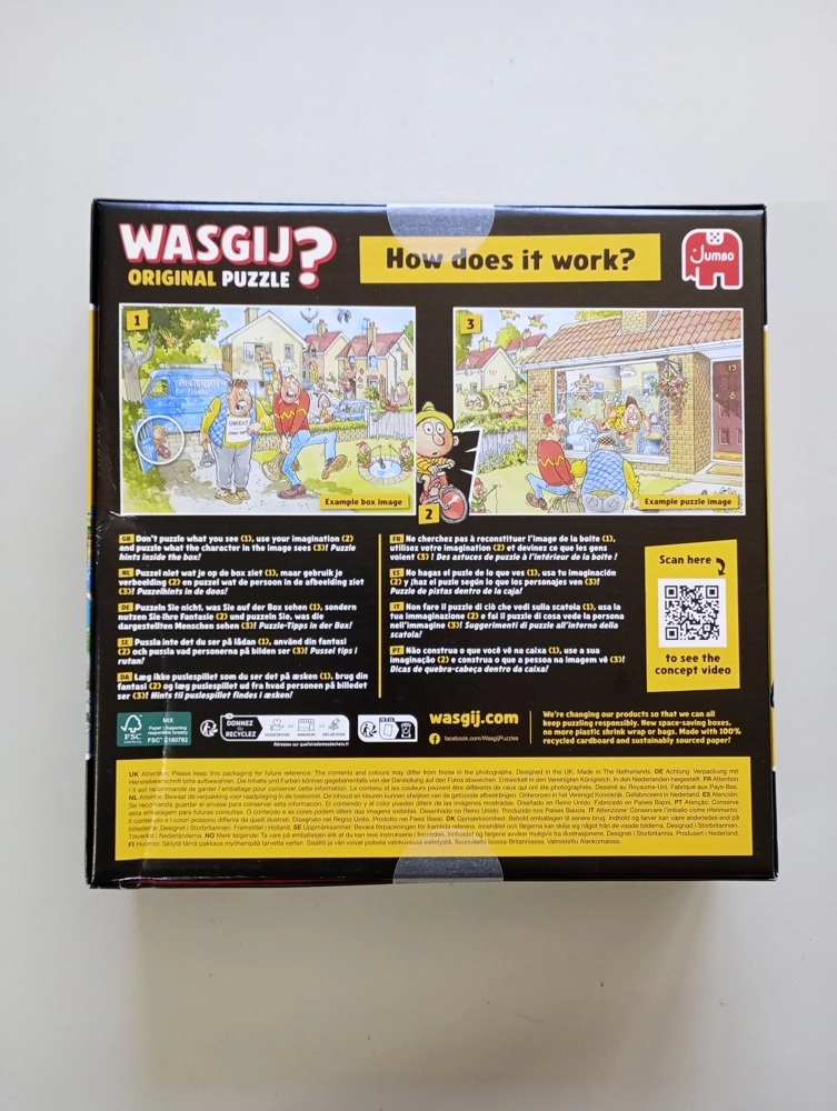 Bootschaos - Wasgij Original 47 - 1000 Teile Puzzle (eingedrückte Schachtel)