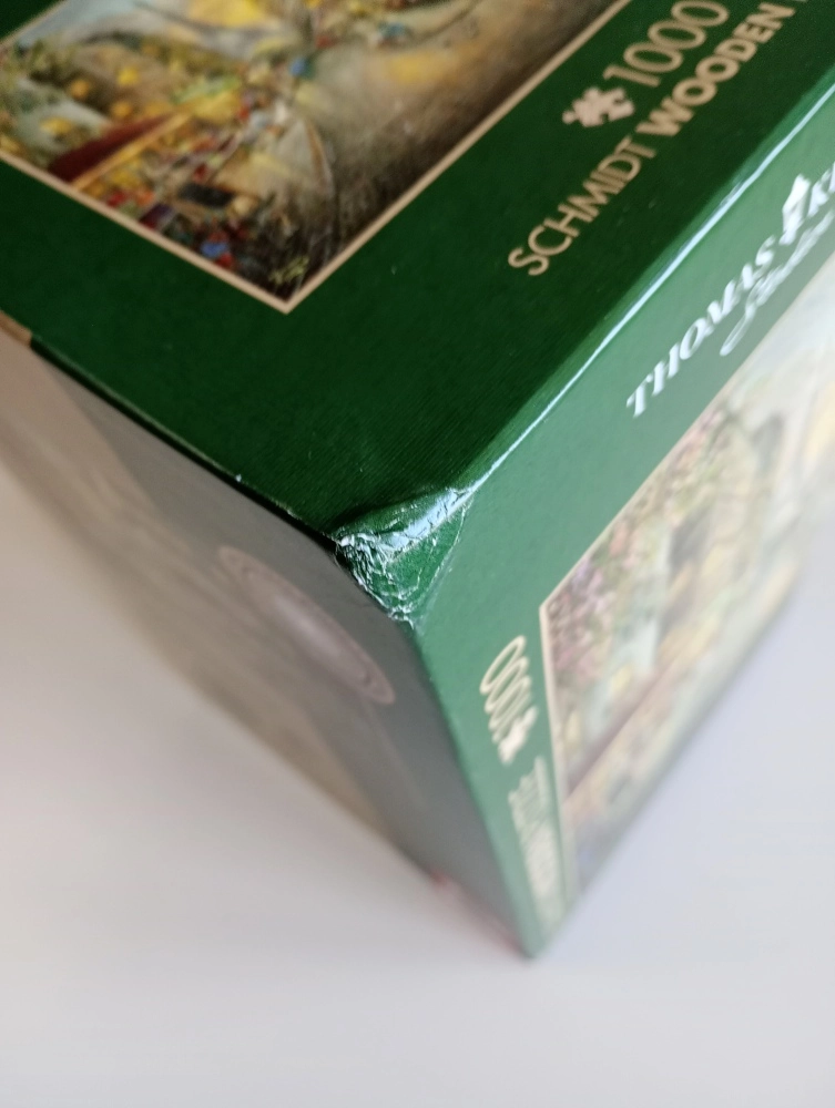 Holzpuzzle - Cáfe in Paris - Thomas Kinkade Studios (leicht beschädigte Schachtel)