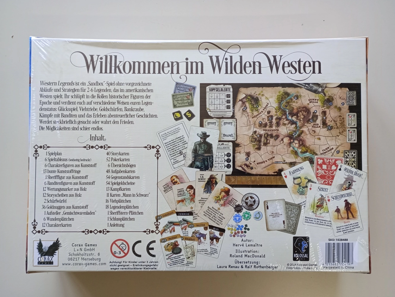 Western Legends - 2. Edition - DE (eingedellte Verpackung)