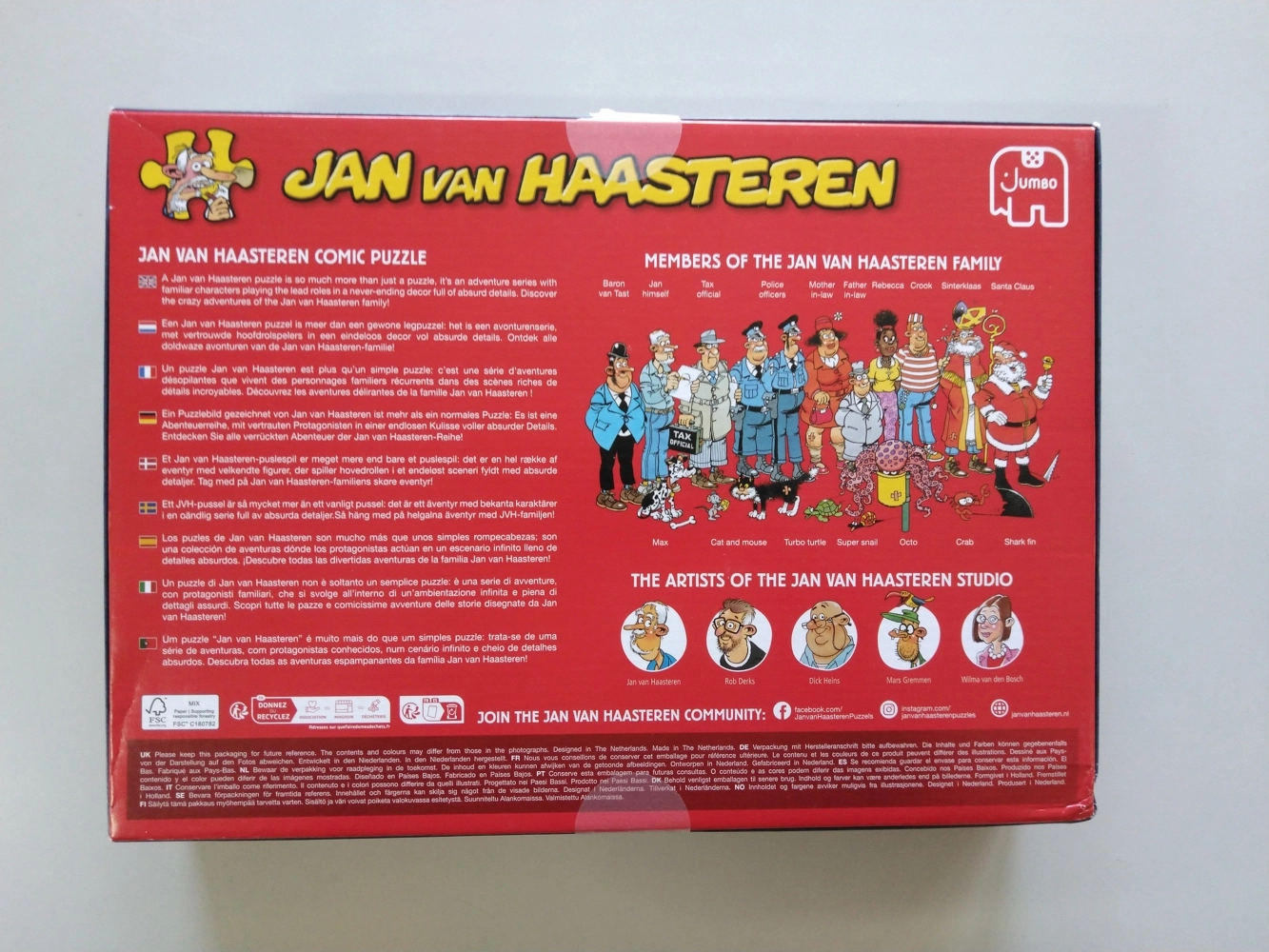 Safari & Sturm - Jan van Haasteren (Beschädigte Verpackung)