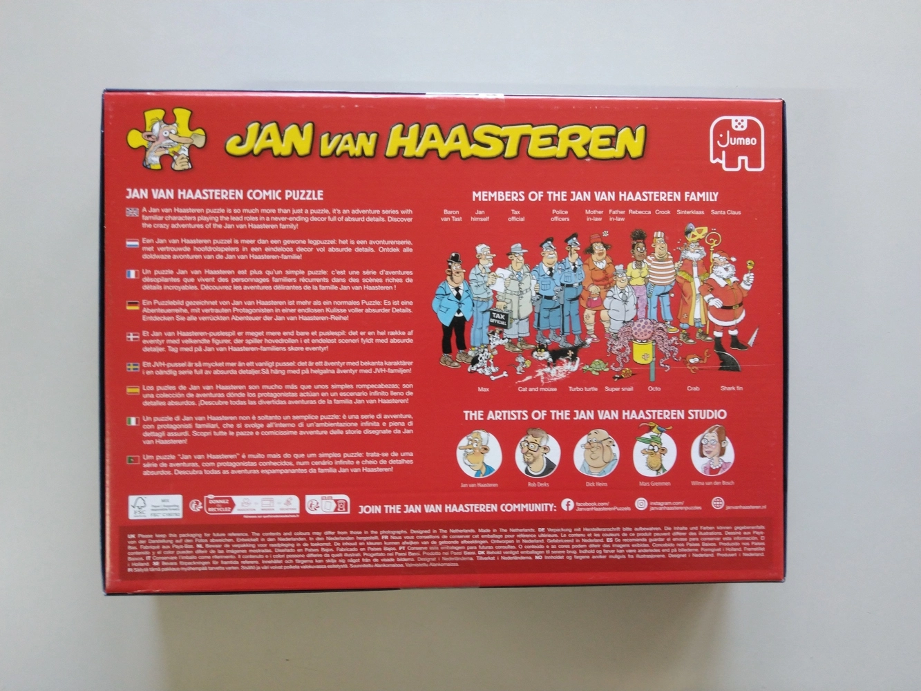 Der Käsemarkt & Die Segelregatta - Jan van Haasteren (Beschädigte Verpackung)