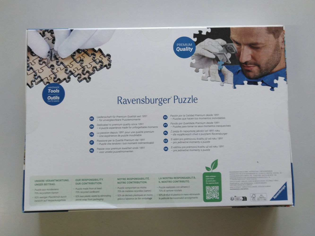 Bunter Unterwasserspass (Eingedellte Schachtel)