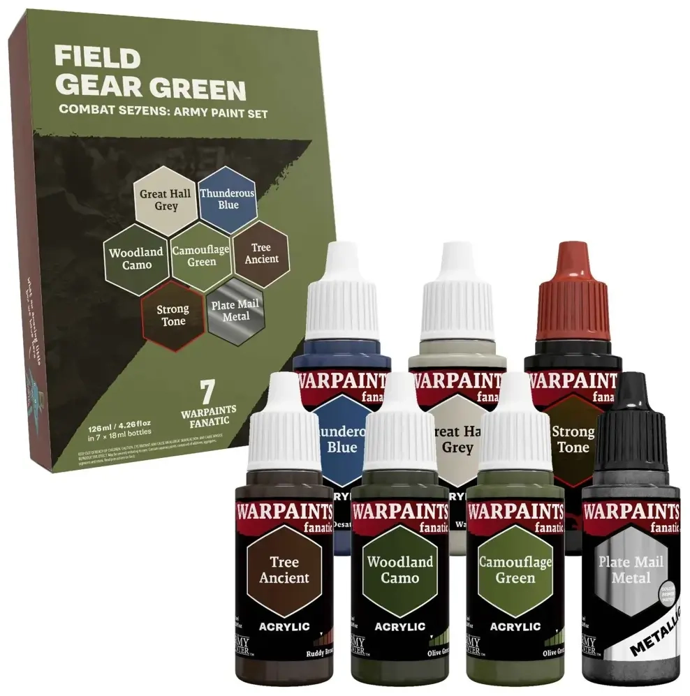Army Painter - Field Gear Green Combat Se7ens