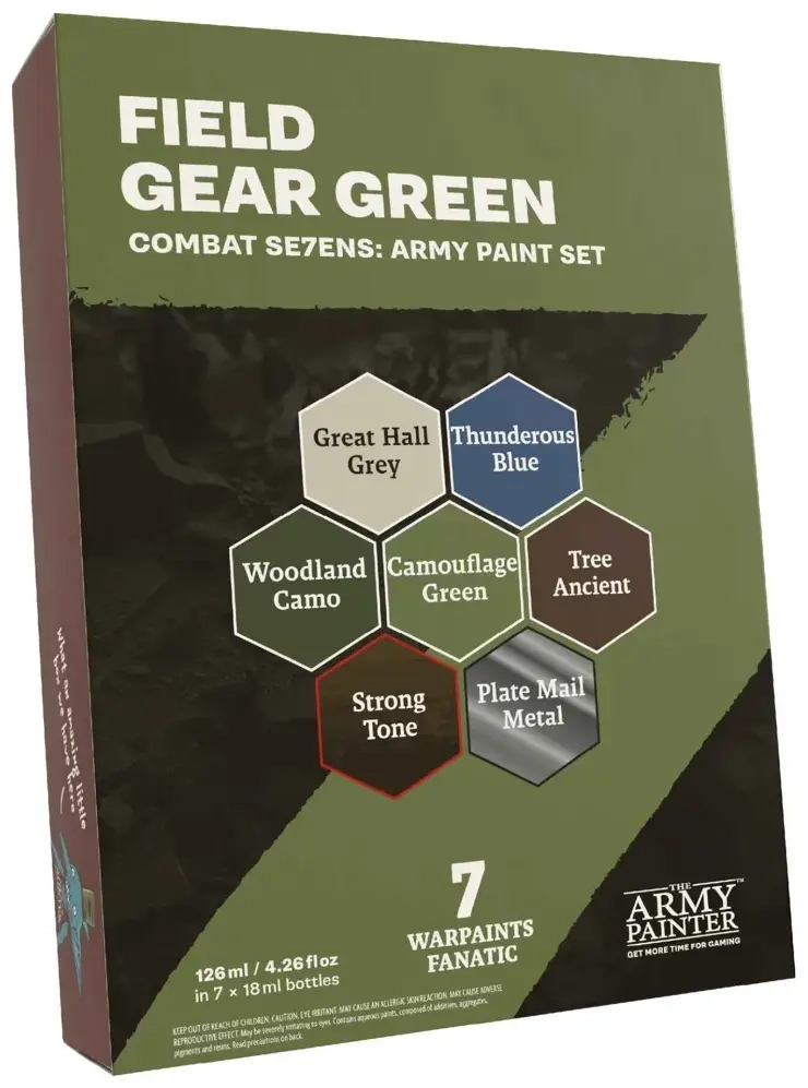 Army Painter - Field Gear Green Combat Se7ens