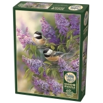 Chickadees and Lilacs - Rosemary Millette