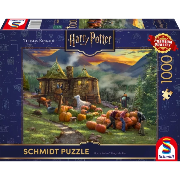Thomas Kinkade Studios - Harry Potter - Hagrid‘s Hut, Puzzle
