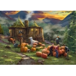 Thomas Kinkade Studios - Harry Potter - Hagrid‘s Hut, Puzzle