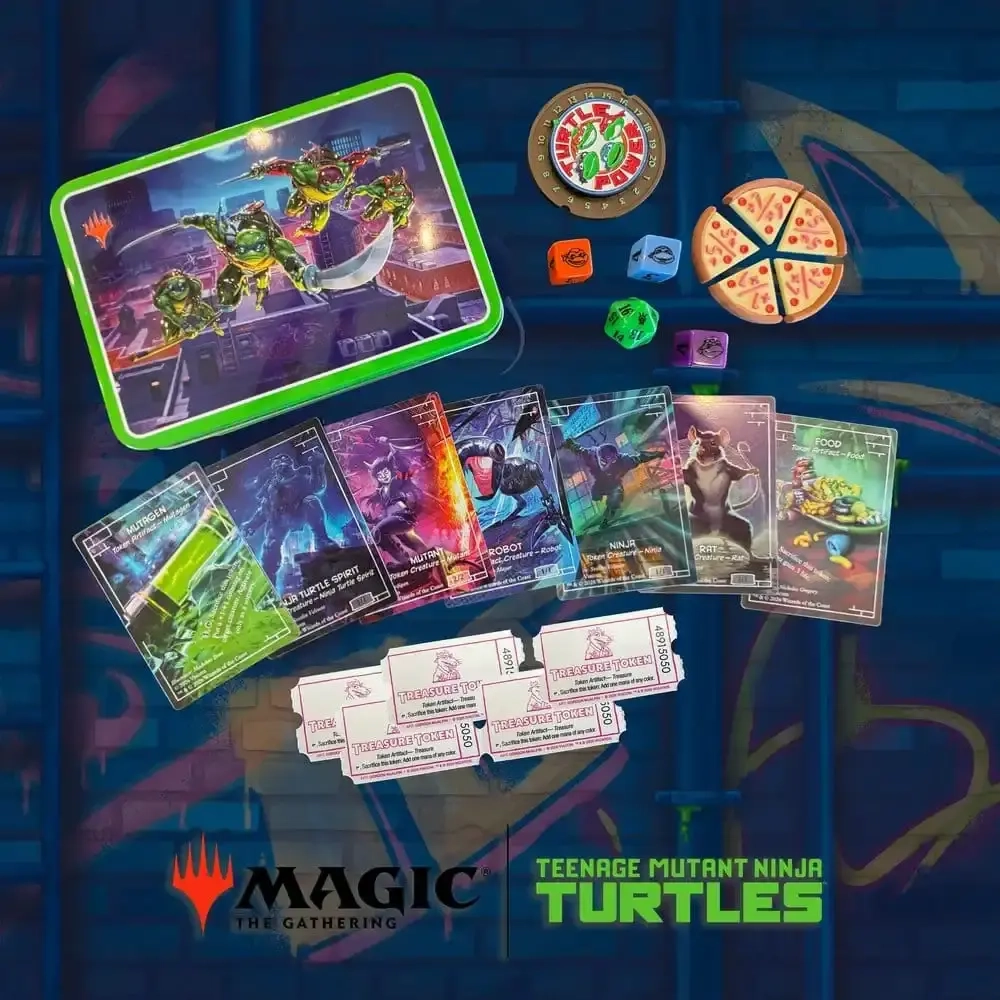 Magic the Gathering Dice and Token Pack Teenage Mutant Ninja Turtles - EN