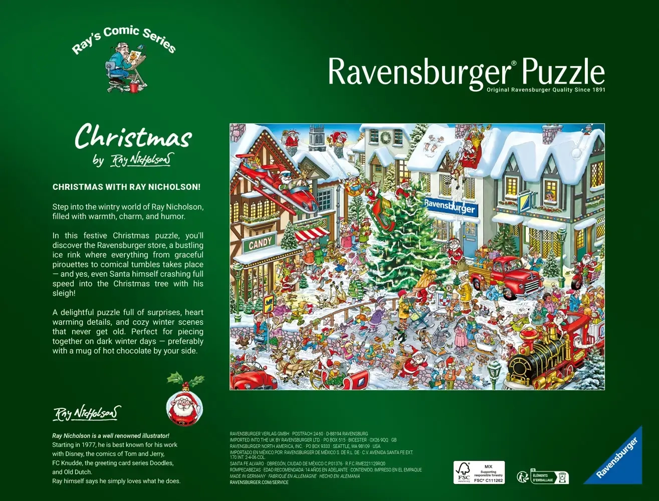 Wimmelbild Weihnachten - Ray Nicholson