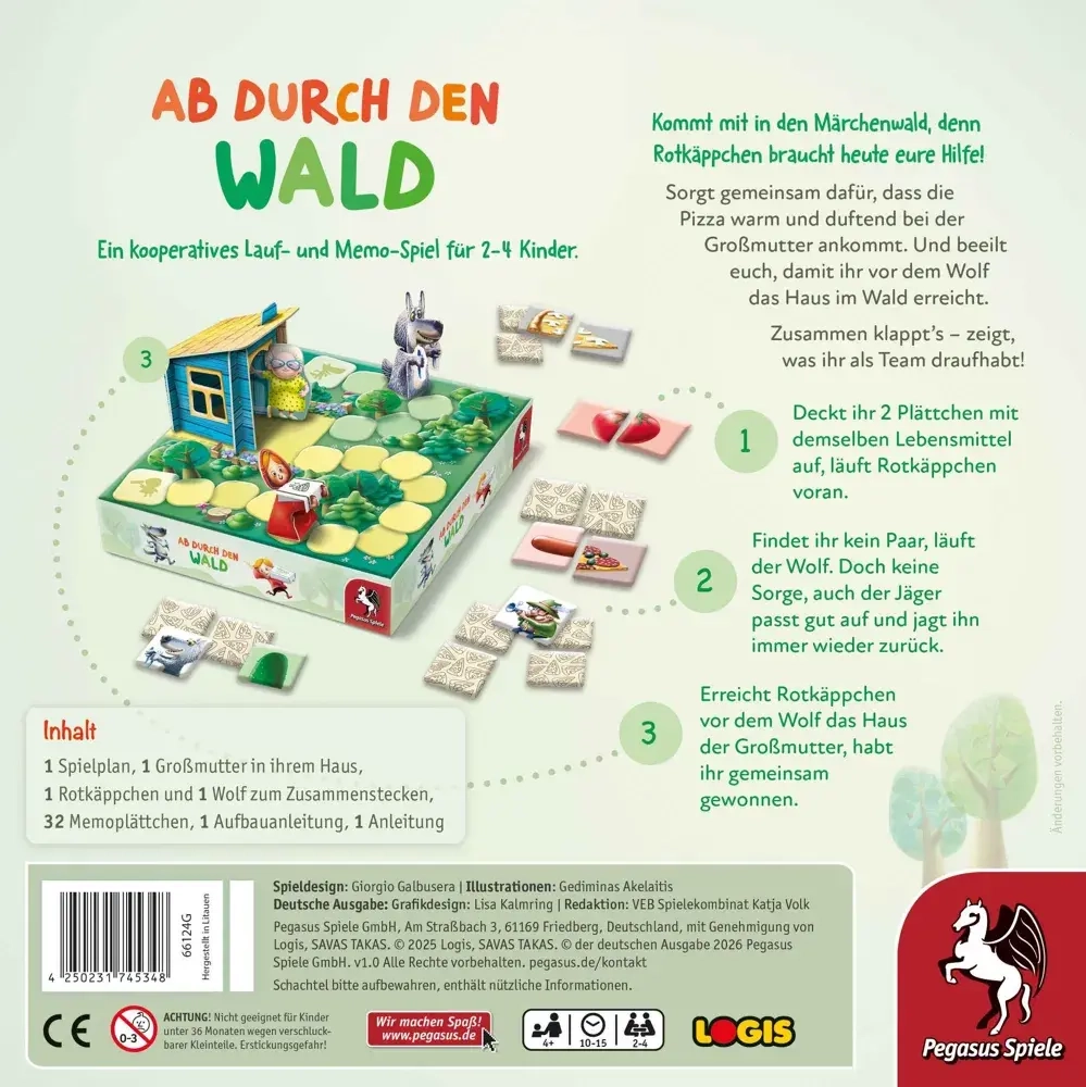 Ab durch den Wald - DE