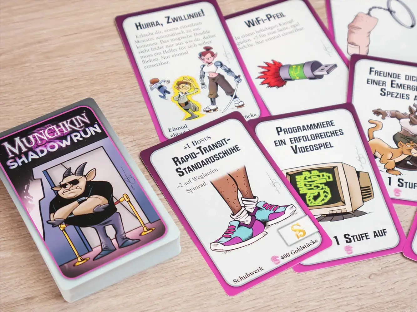 Munchkin Shadowrun - Hack die Zukunft