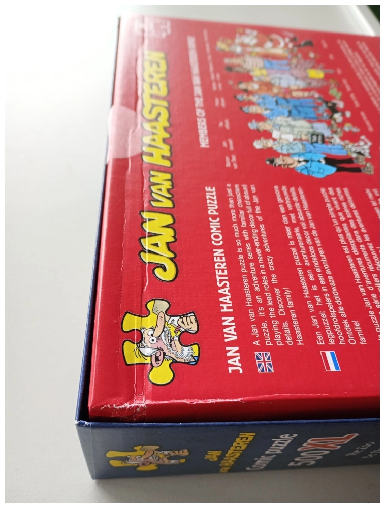 Puzzle: Der Tiergarten (Jan van Haasteren) (500 XL Teile) (Leicht eingedrückte Verpackung)