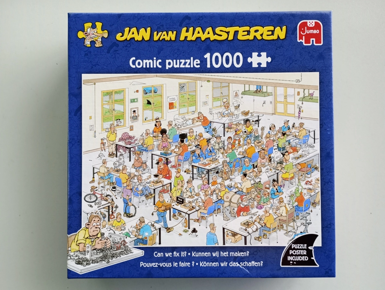 Können wir das schaffen? - Jan van Haasteren (Beschädigte Schachtel)