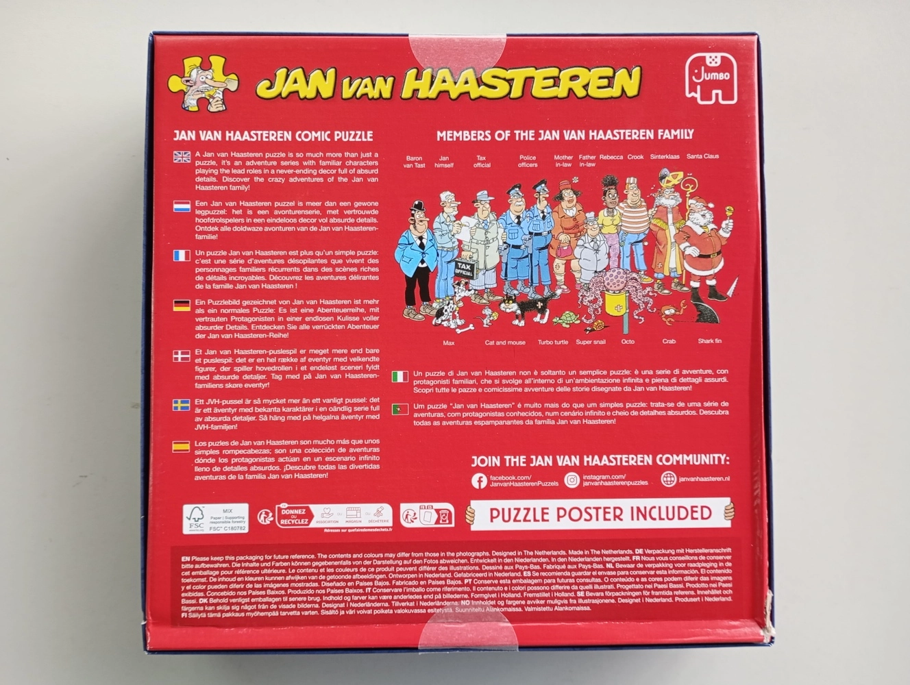 Können wir das schaffen? - Jan van Haasteren (Beschädigte Schachtel)