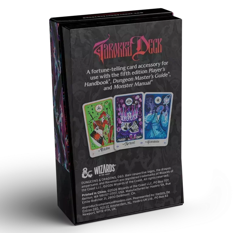D&D: RPG Ravenloft: The Horrors Within Tarokka-Deck - EN