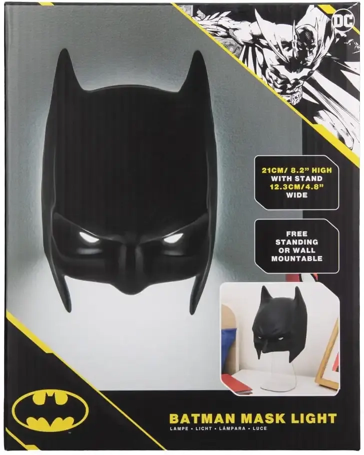 DC Comics 3D LED Leuchte Batman Mask