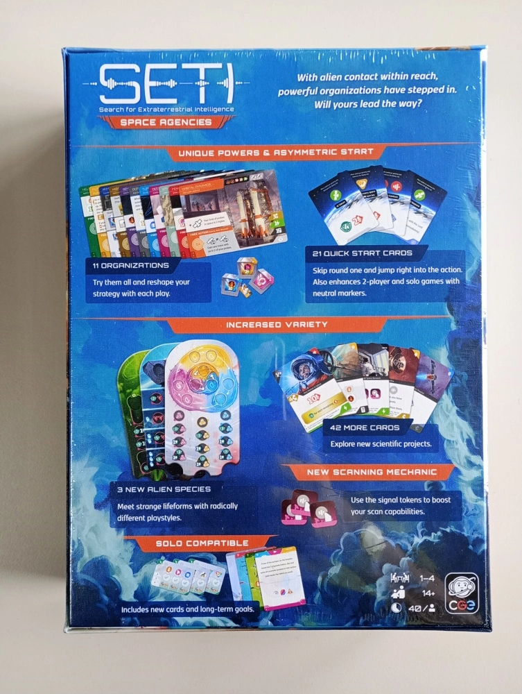 SETI - Space Agencies Expansion - EN (Verpackung mit optischen Mängeln)