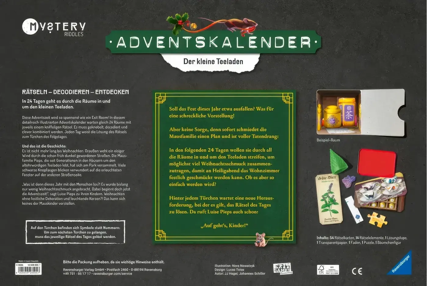 Mystery Adventskalender - Der kleine Teeladen