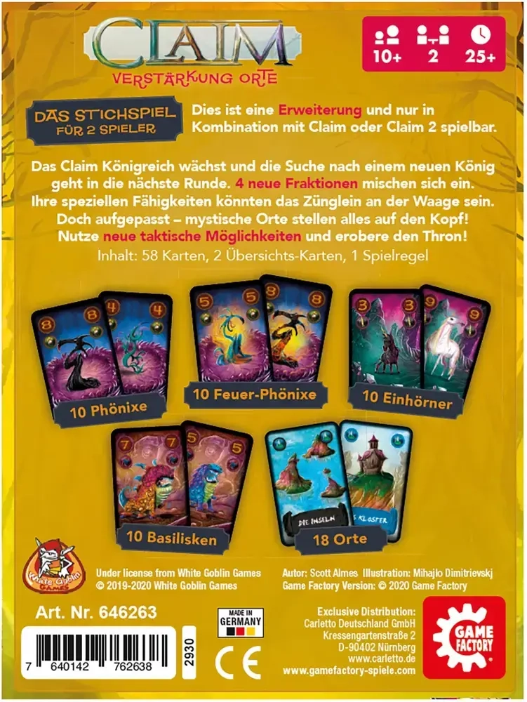 Claim - Orte Verstärkungs-Set (für Claim und Claim 2)