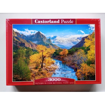 Zion Nationalpark im Herbst, USA (Delle im Cover)