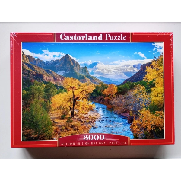 Zion Nationalpark im Herbst, USA (Delle im Cover)