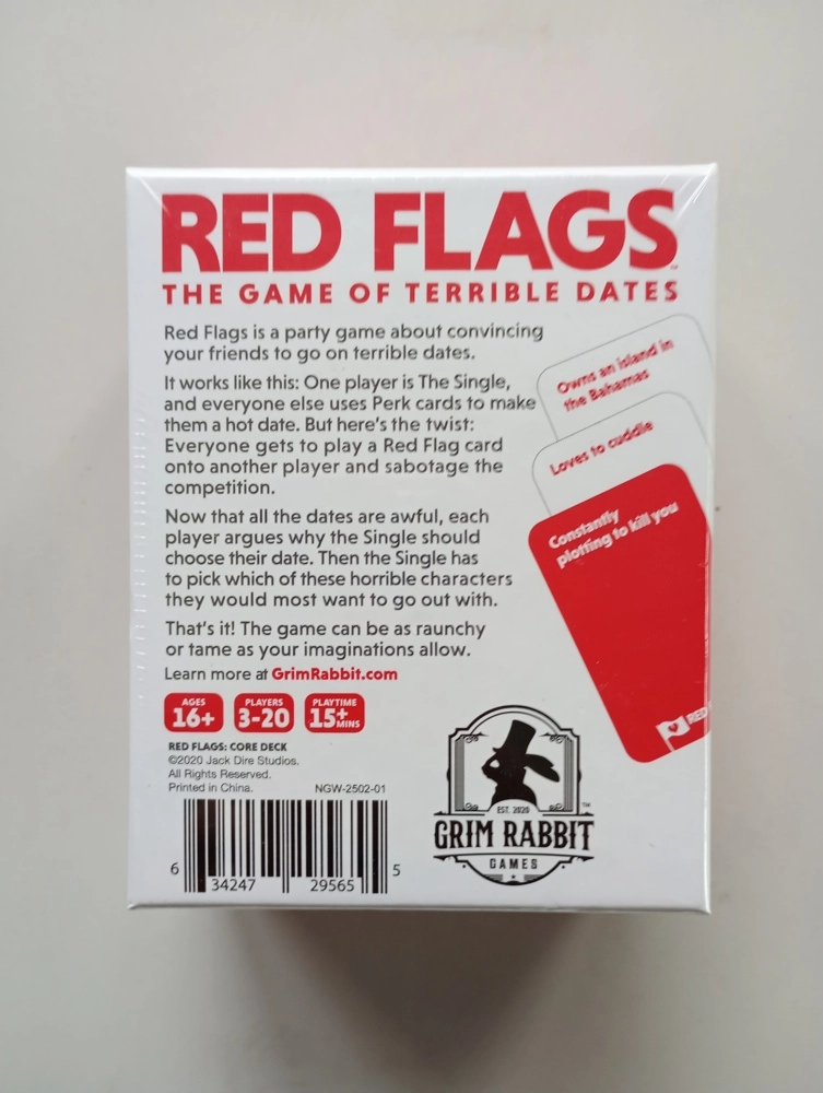 Red Flags - Reprint (Eingedrückte Ecke)