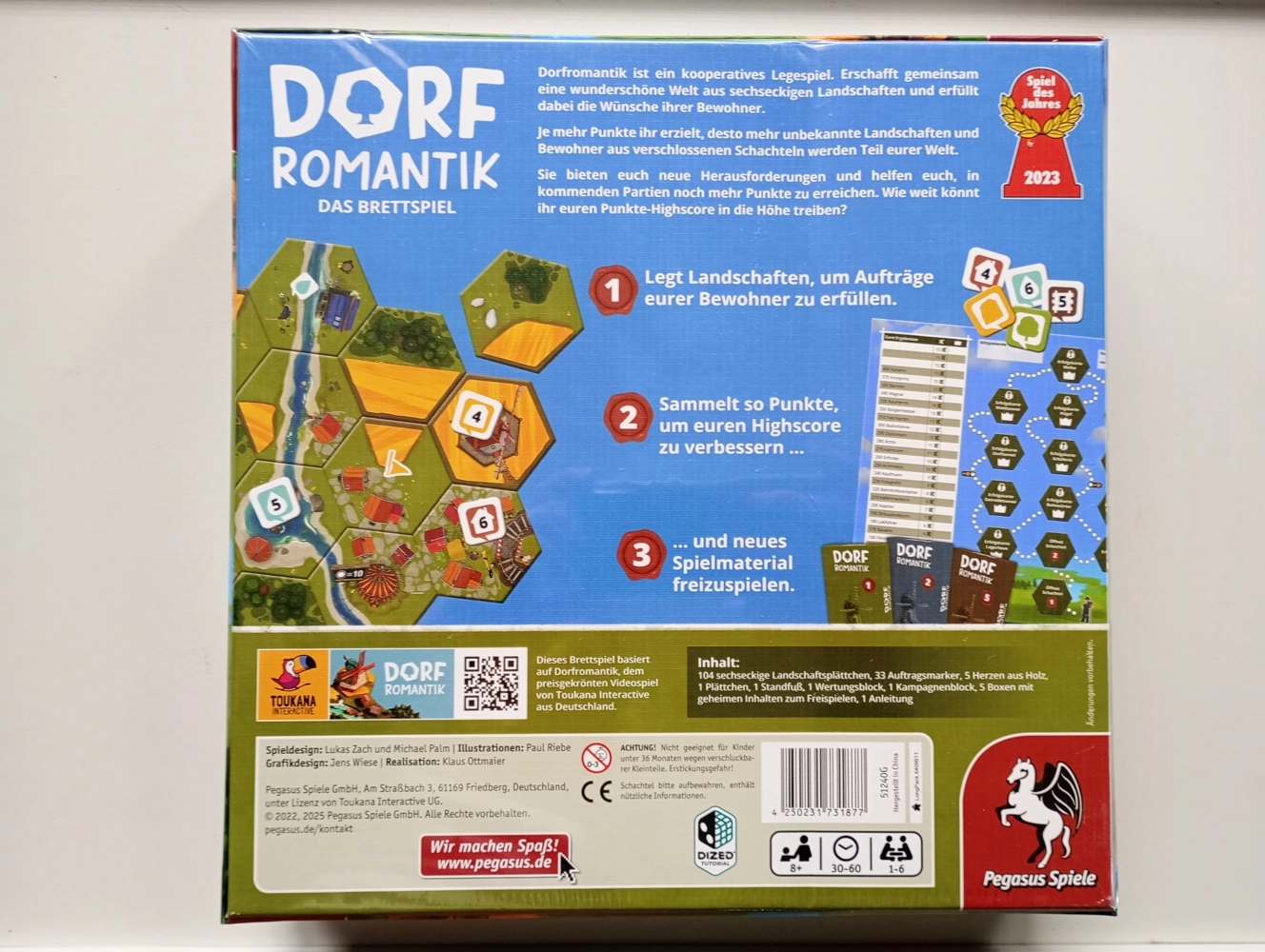 Dorfromantik - Das Brettspiel (Schachtel eingedellt)