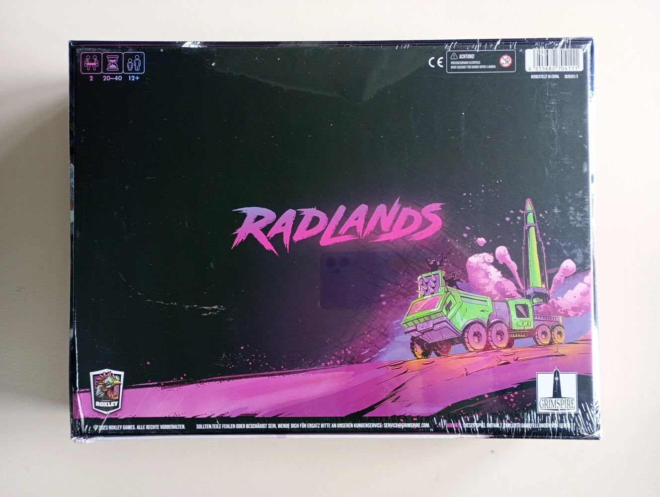 Radlands - Super Deluxe Big Box inkl. Spielmatten (Beschädigte Schachtel)