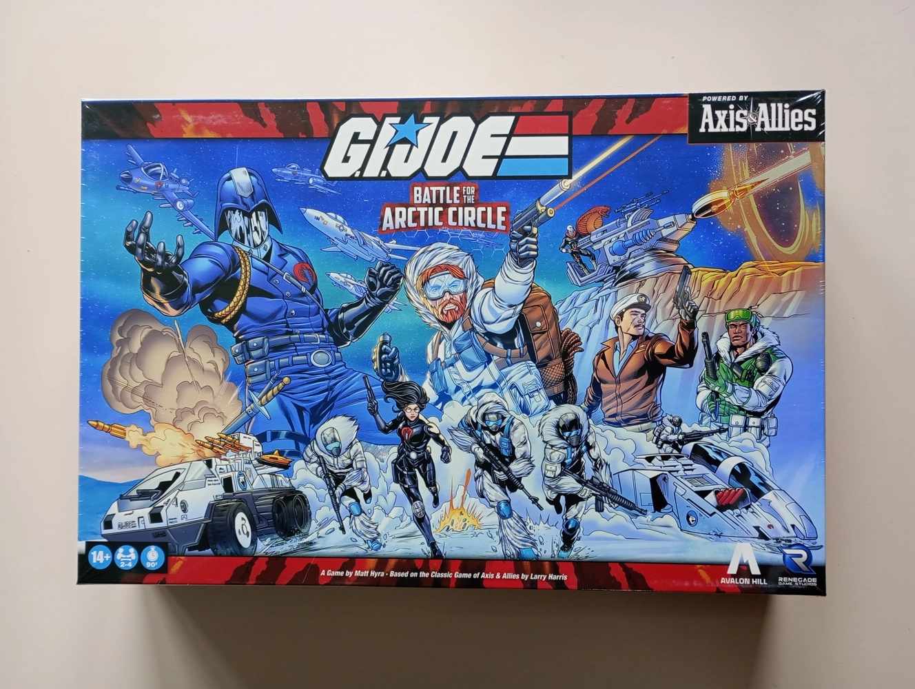 G.I. JOE: Battle for the Arctic Circle Powered by Axis & Allies - EN (beschädigte Schachtel)