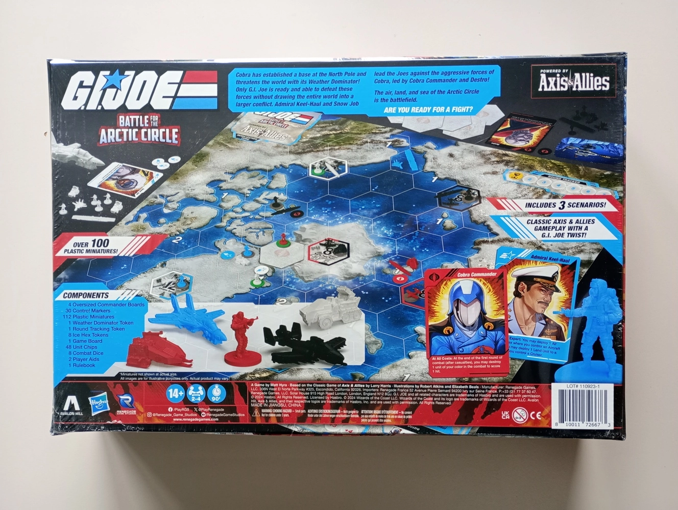 G.I. JOE: Battle for the Arctic Circle Powered by Axis & Allies - EN (beschädigte Schachtel)