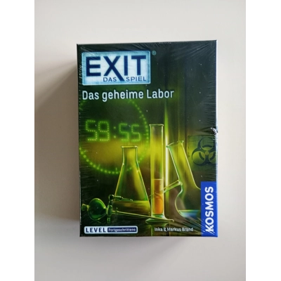 EXIT - Das Spiel - Das geheime Labor (Delle im Cover)